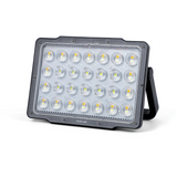 كشاف شمسي جرين لايون مع لوحة شمسية 1400 لومن وبطارية 7200mAh - أسود | Green Lion Solar Floodlight with Solar Panel 7200mAh 1400 LM – Black