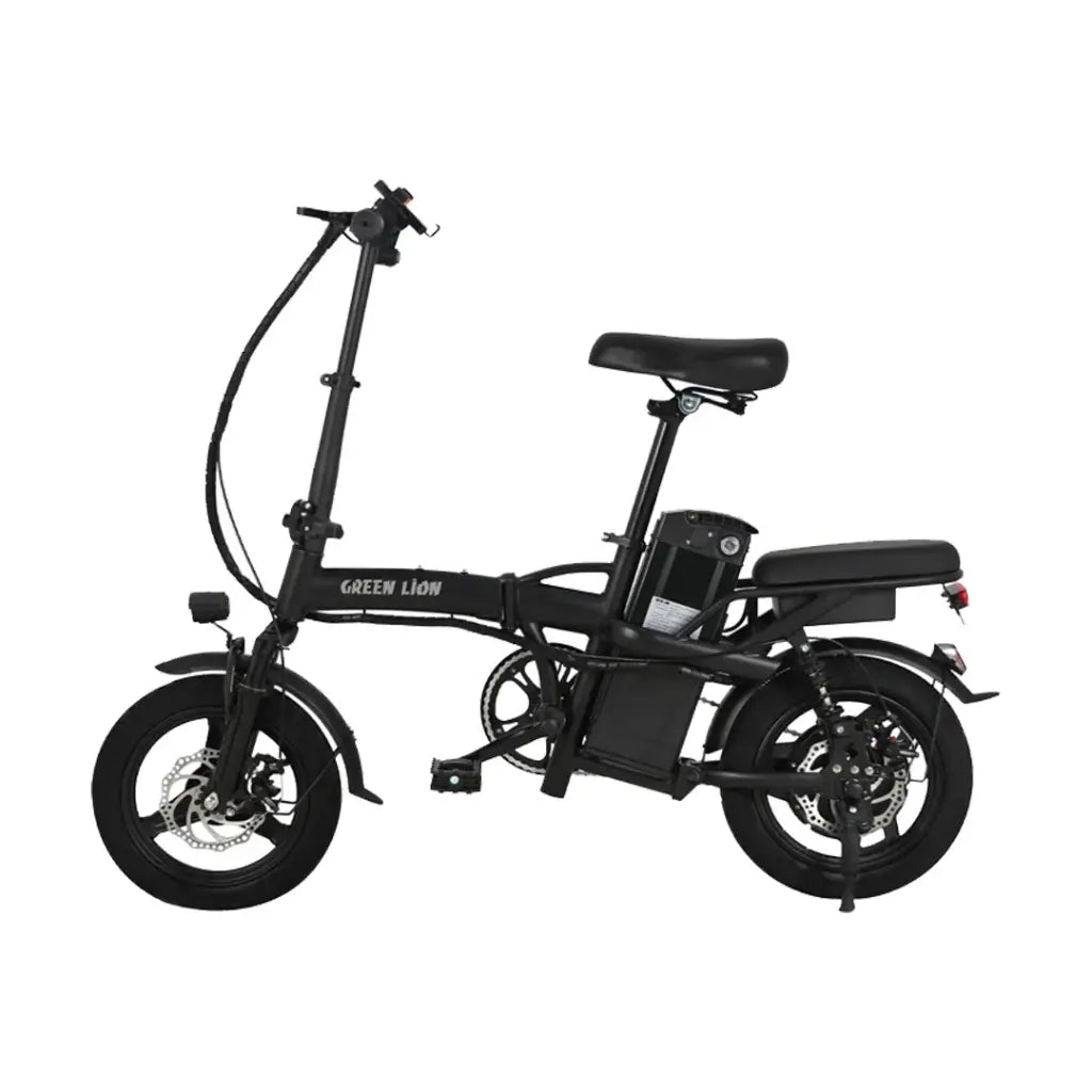 دراجة كهربائية جرين لايون - اسود | Green Lion GBK-100 Electric Bike - Black