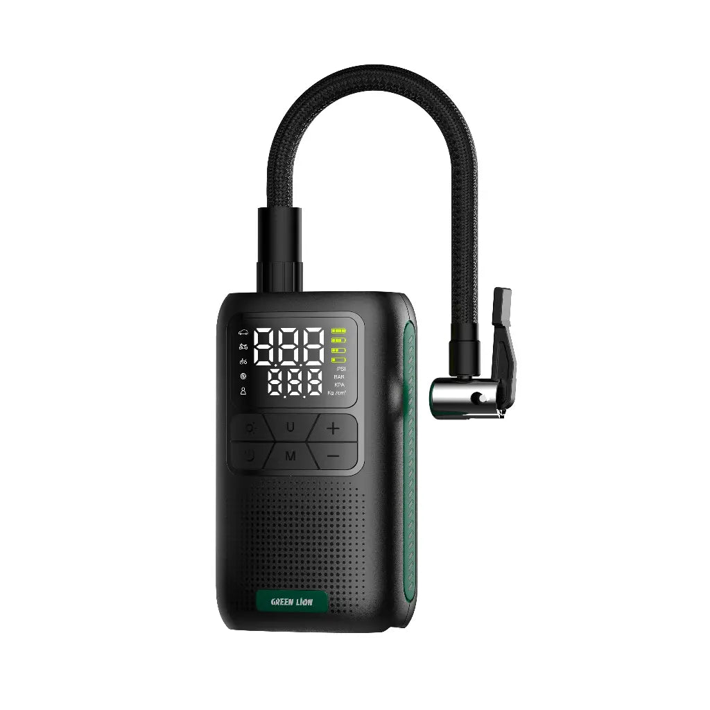Green Lion GL-A4 Tire Inflator 150 PSI Black GNGLA4TINFBK - Detail 3