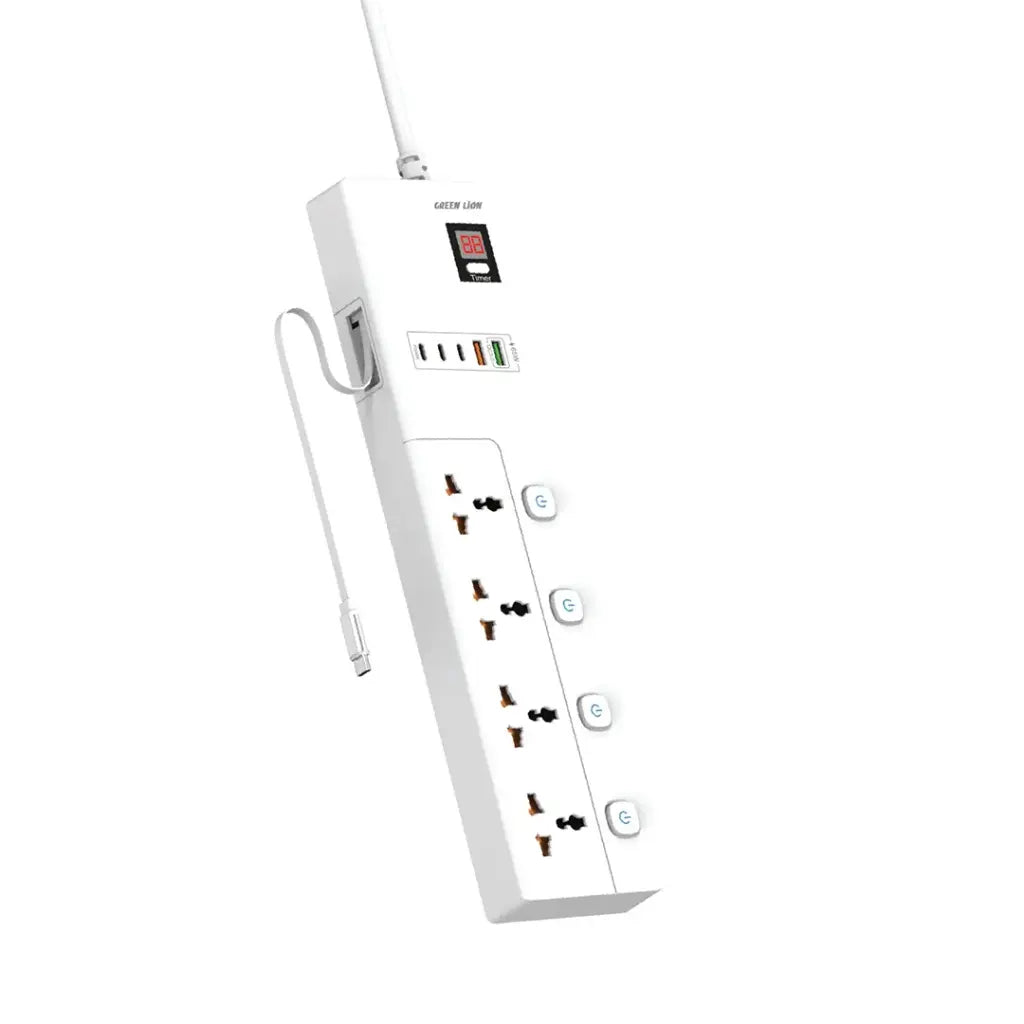 Soketa Hêzê ya Green Lion GS-900 3500W bi Kabloya 3m