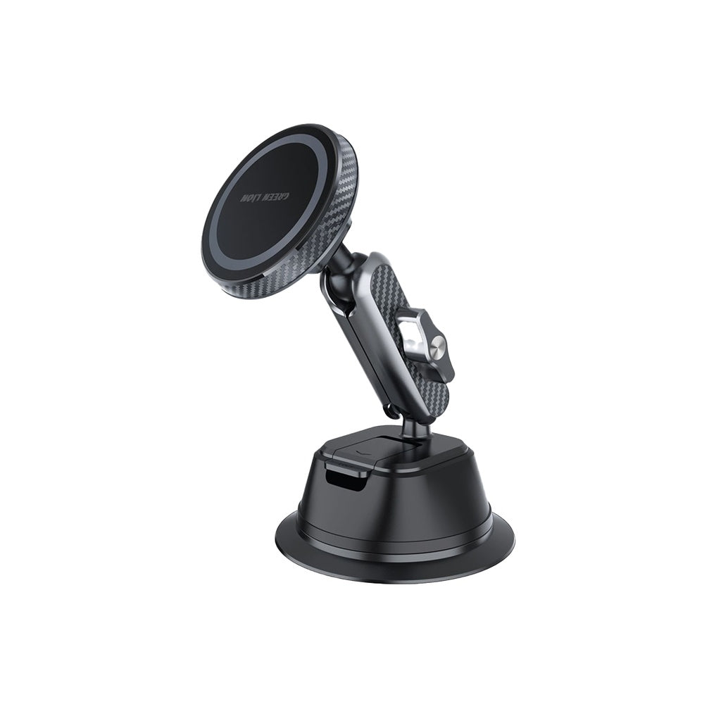 حامل سيارة جرين لايون Halo متوافق مع ماغسيف - أسود | Green Lion Halo MagSafe 2 Car Holder - Black