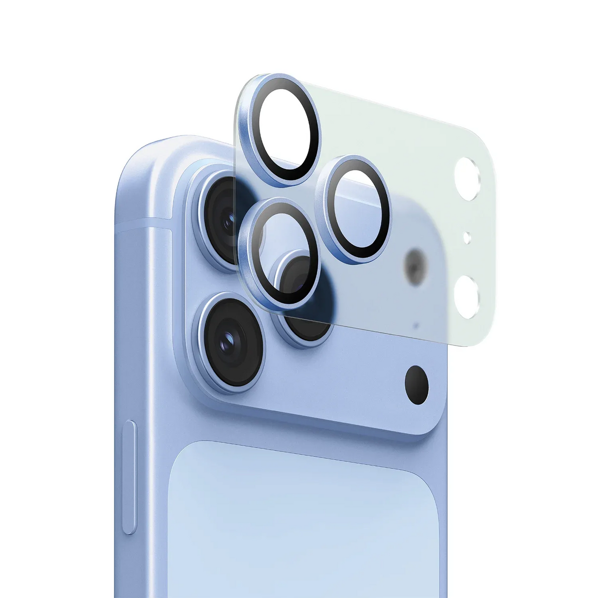 حماية عدسة كاميرا جرين لايون Kanzen لآيفون 18 برو ماكس - أزرق فاتح | Green Lion Kanzen Camera Lens For iPhone 18 Pro Max – Light Blue