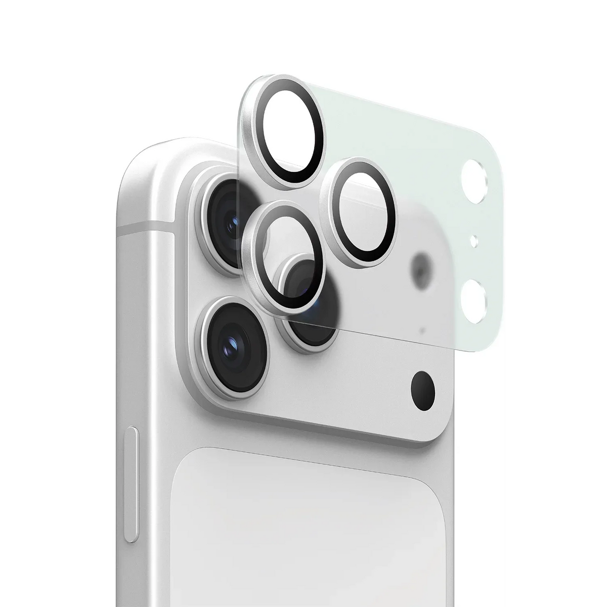 حماية عدسة كاميرا جرين لايون Kanzen لآيفون 18 برو ماكس - فضي | Green Lion Kanzen Camera Lens For iPhone 18 Pro Max – Silver