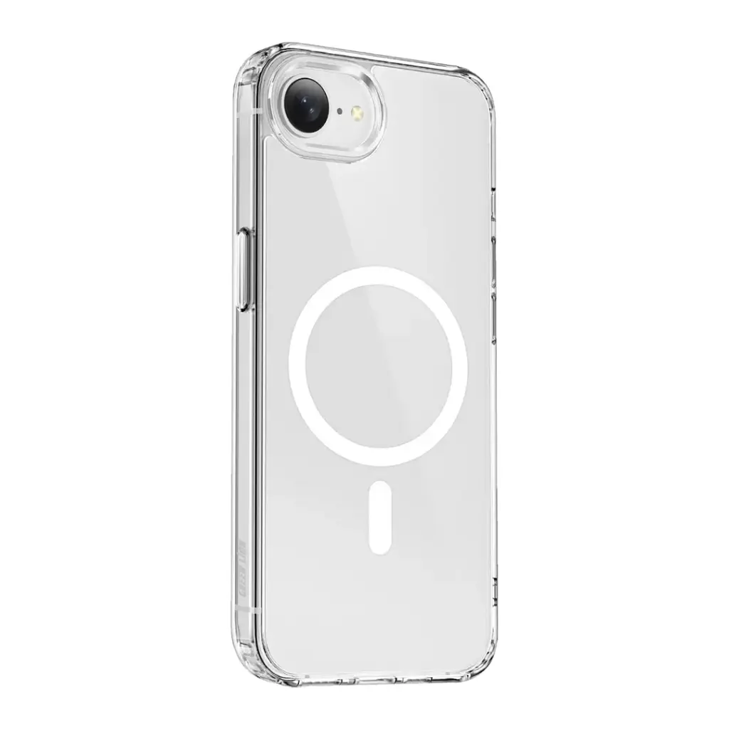 Green Lion MagSafe Crystal Clear Case for iPhone 16e - Clear | حافظة جرين ليون ماج سيف كريستال كلير لآيفون 16e - شفافة