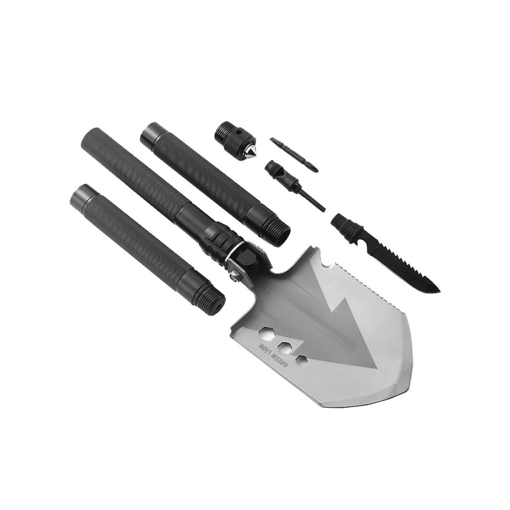 مجرفة جرين لايون 14 في 1 متعددة الاستخدامات - اسود | Green Lion Multi Shovel - Black