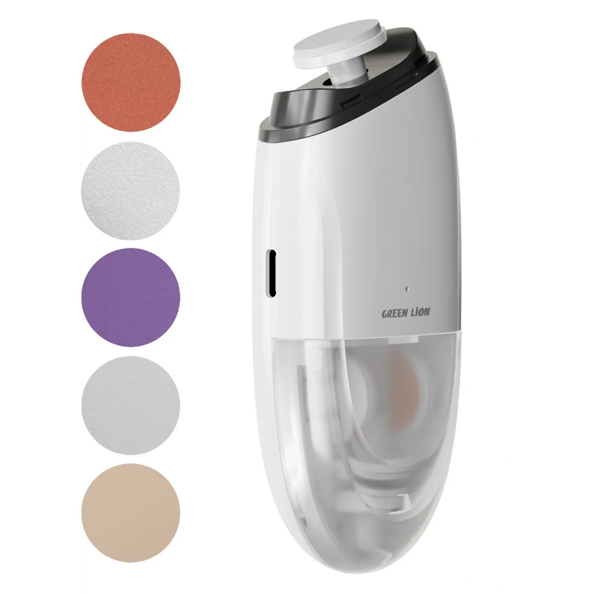 جهاز تقليم وبرد الأظافر جرين لايون - أبيض | Green Lion NAIL POLISHER Trimming , Filing – White