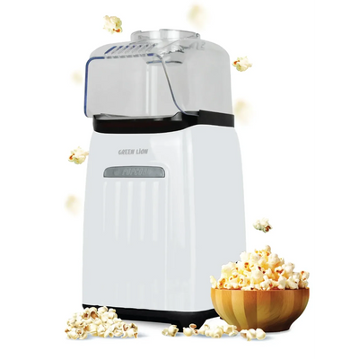 صانعة فشار جرين لايون Popjoy - أبيض | Green Lion Popjoy Popcorn Maker – White