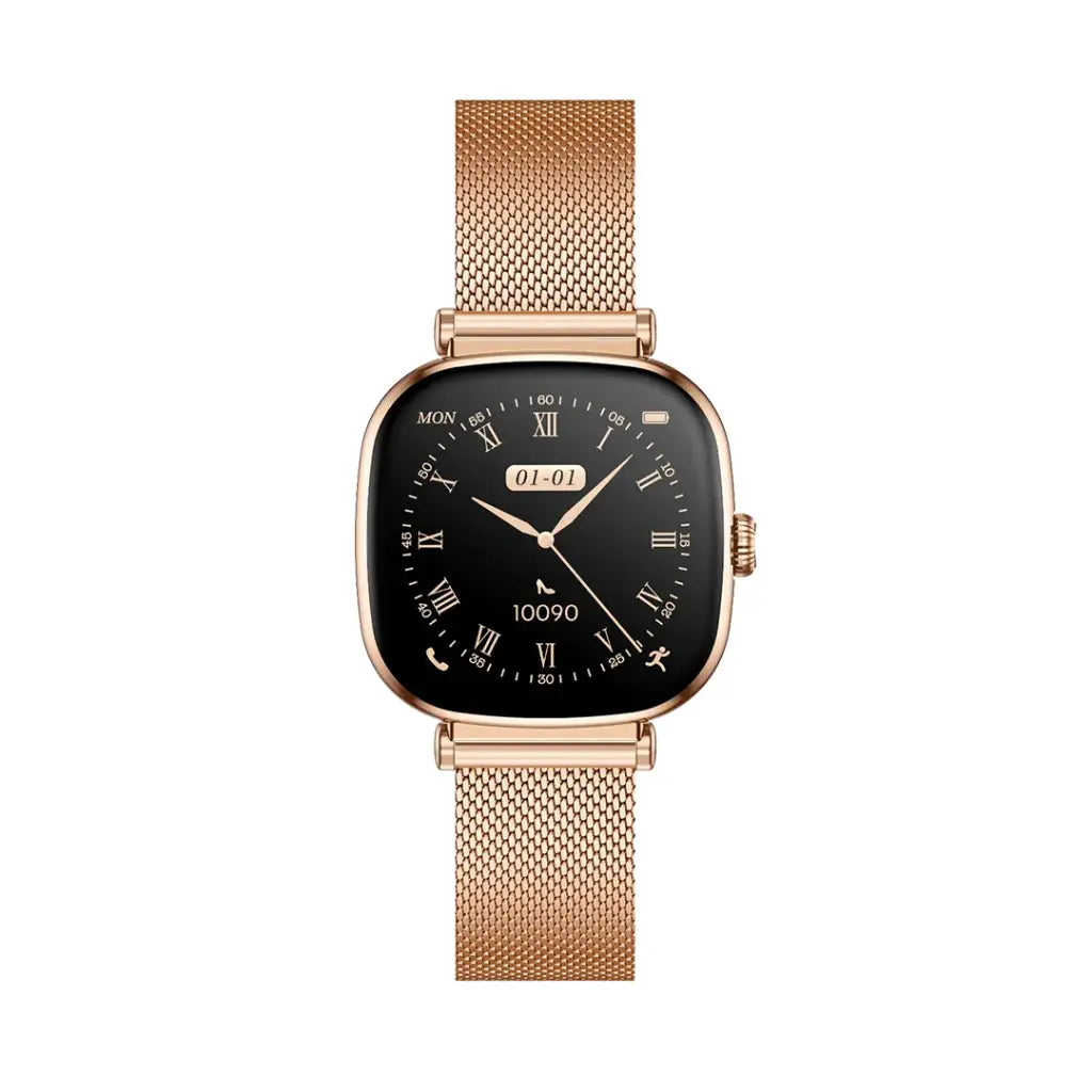 Green Lion Princess Smart Watch - Glossy Gold | ساعة جرين ليون برينسيس الذكية - ذهبي لامع