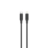 Green Lion USB-C to Lightning PVC Cable 3M – Black | كابل Green Lion USB-C إلى Lightning من PVC بطول 3 متر – أسود