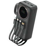باور بانك جرين لايون Power Pulse بسعة 30000mAh وشحن 22.5 واط - أسود | Green Lion Power Pulse 30000 mAh Power Bank PD 22.5W- Black