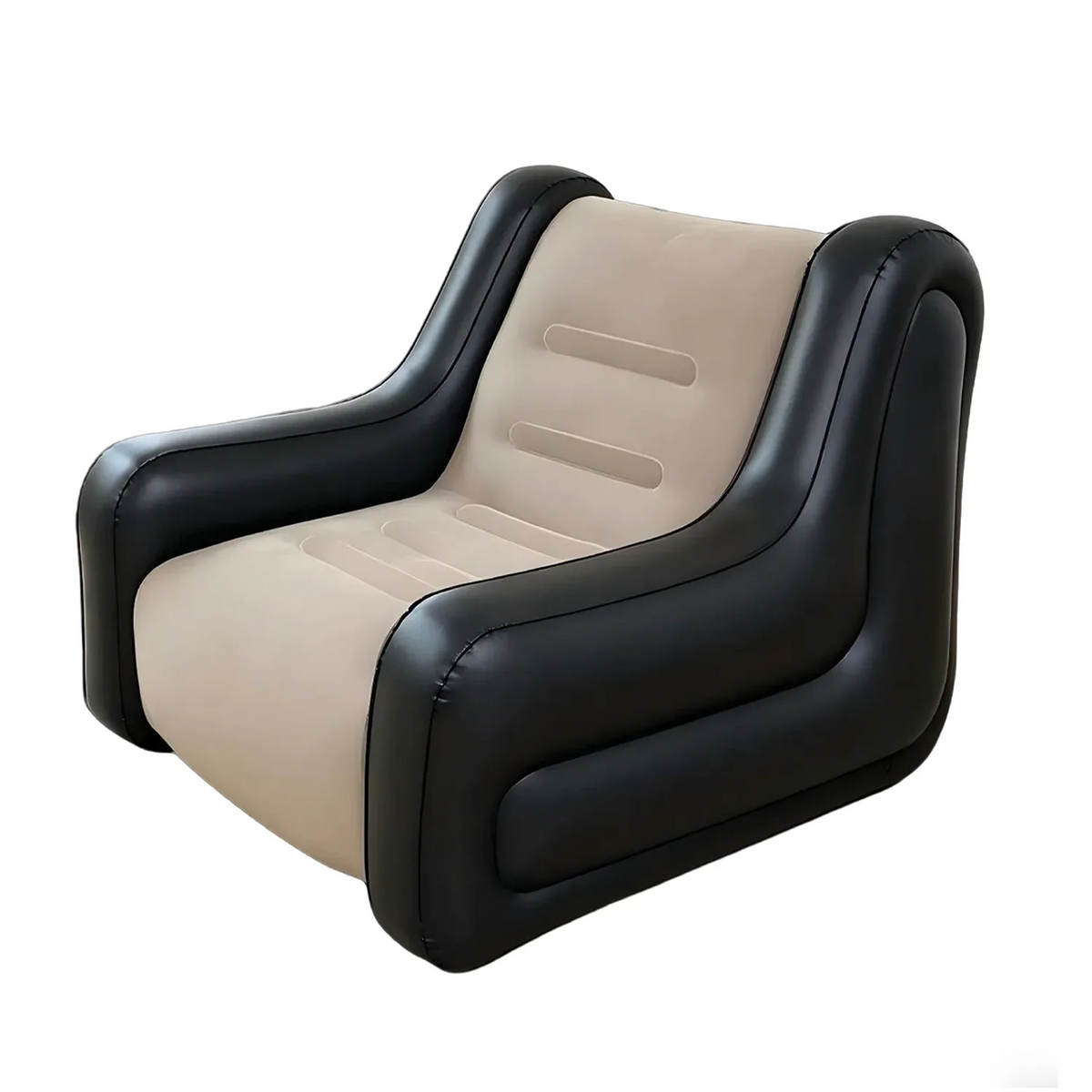 أريكة جرين لايون قابلة للنفخ بمقعد واحد - بيج | Green Lion Single Seater Inflatable sofa – Beige
