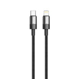 كيبل جرين لايون Spark من USB-C إلى لايتننغ 27W بطول متر - أسود | Green Lion Spark USB-C to Lightning Cable 27W 1M - Black