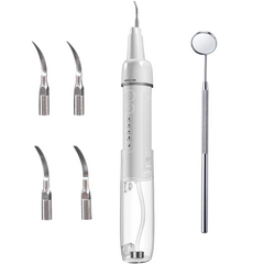 جهاز تنظيف أسنان جرين لايون بالموجات فوق الصوتية سعة 80 مل - أبيض | Green Lion ULTRASONIC Tooth Cleaner 80ML – White