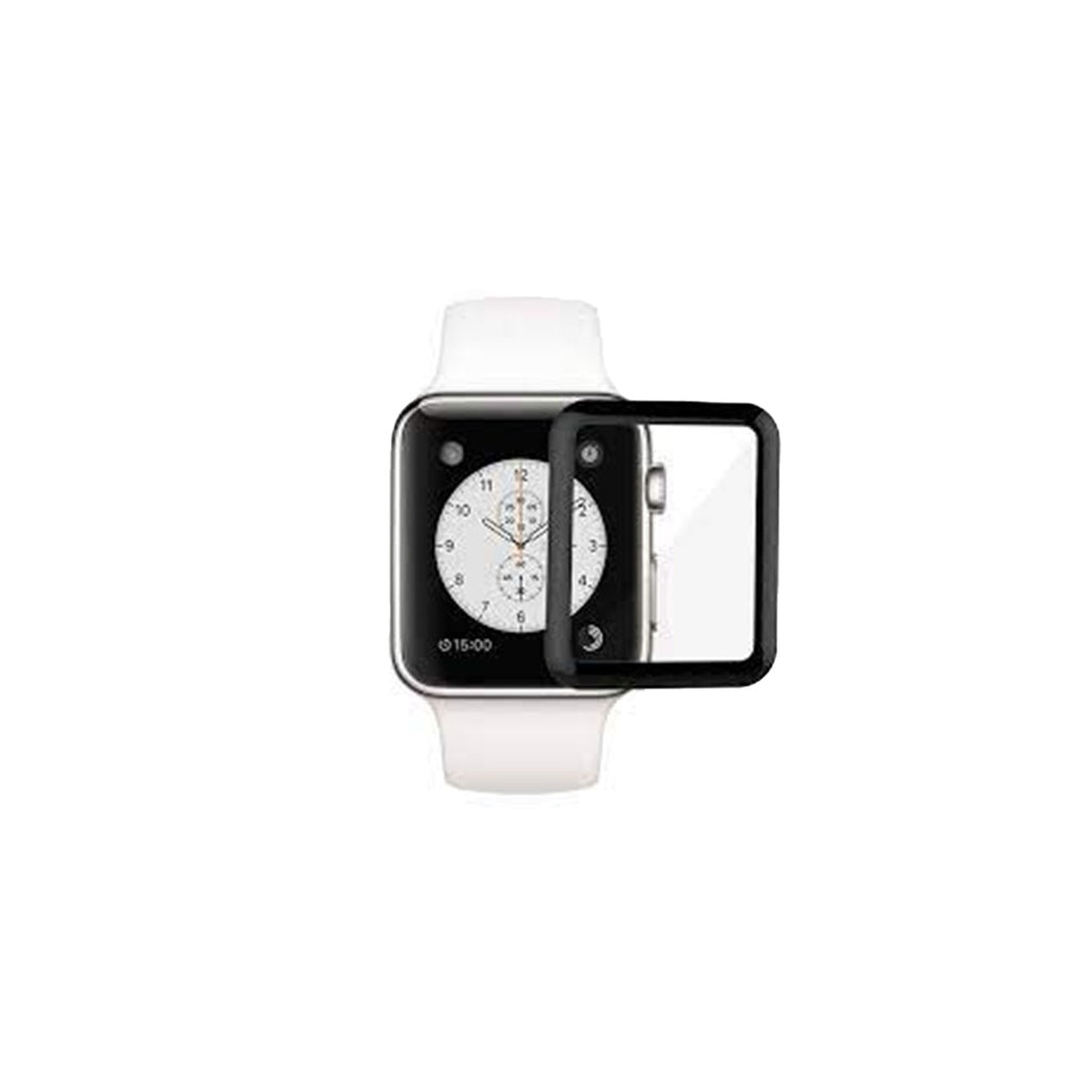 Green Lion 3D Full Glass Screen Protector 44mm for Apple Watch 3/4/5 | واقي شاشة جرين ليون الزجاجي ثلاثي الأبعاد للساعة