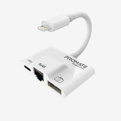 Promate GigaLink-i 3-in-1 OTG Lightning hub - main view