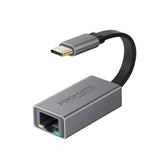 محول USB-C إلى إييرنت جيجابت | Promate GigaLink-C High Speed USB-C to Gigabit Ethernet Adapter