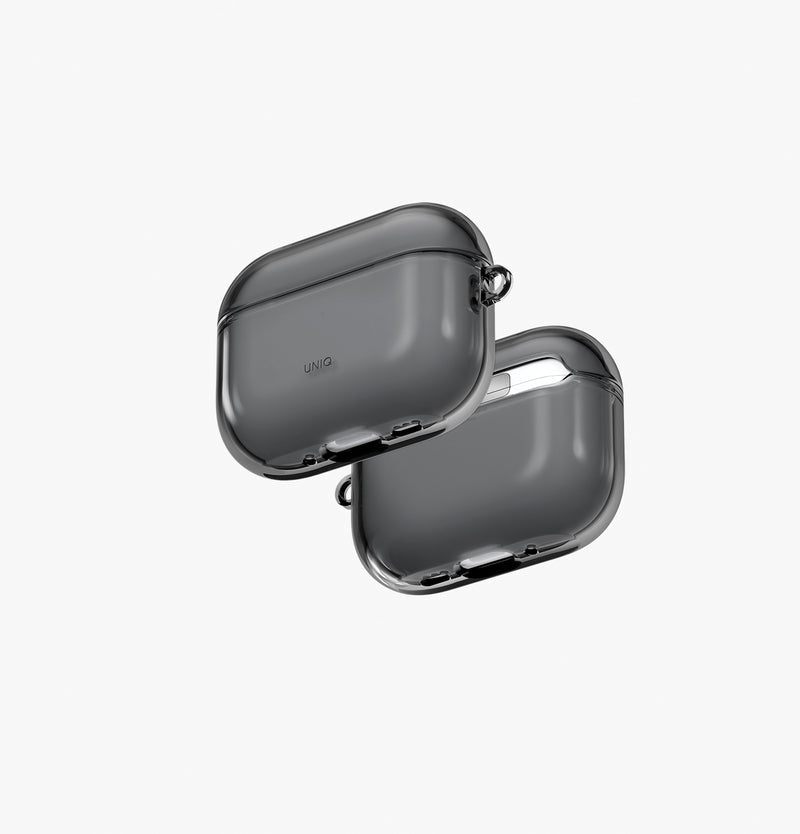 UNIQ Glase clear shockproof case for AirPods Pro 3 Smoke - main view