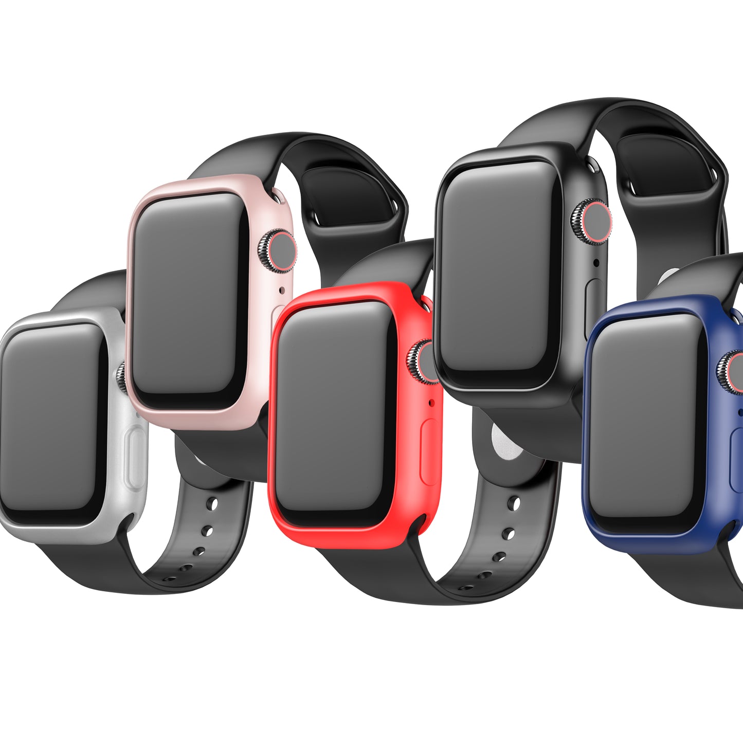حافظة جرين ليون لساعة آبل 44 ملم أزرق | Green Lion Stylin Guard Pro Case for Apple Watch 44mm - Blue