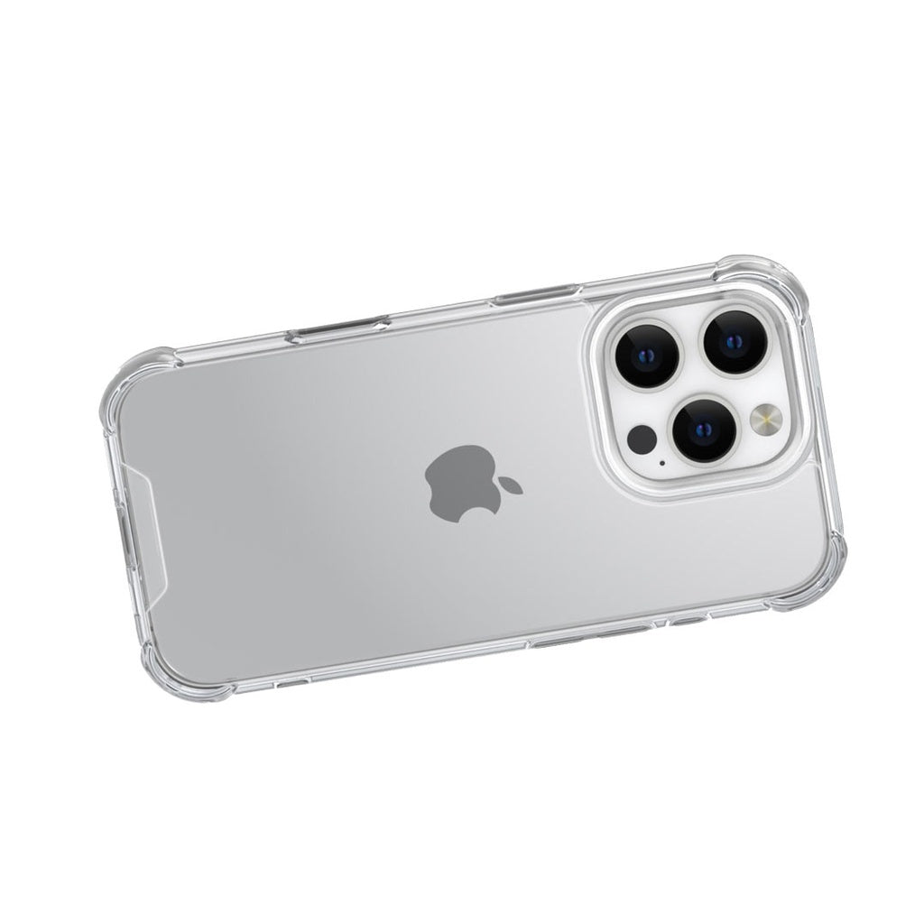 Doza Dijî-Şokê ya Şêrê Kesk ji bo iPhone 16 Pro / Pro Max - Zelal