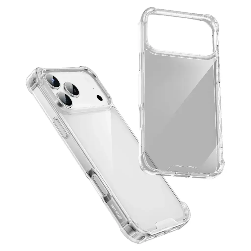 Green Lion Anti-Shock Case For iPhone 17 Pro - Clear | كفر حماية جرين ليون المضاد للصدمات