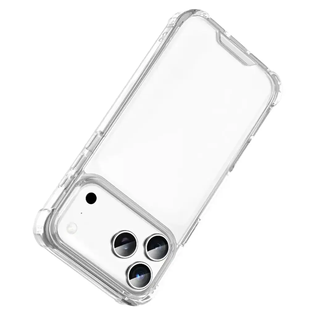 Green Lion Anti-Shock Case For iPhone 17 Pro - Clear | كفر حماية جرين ليون المضاد للصدمات