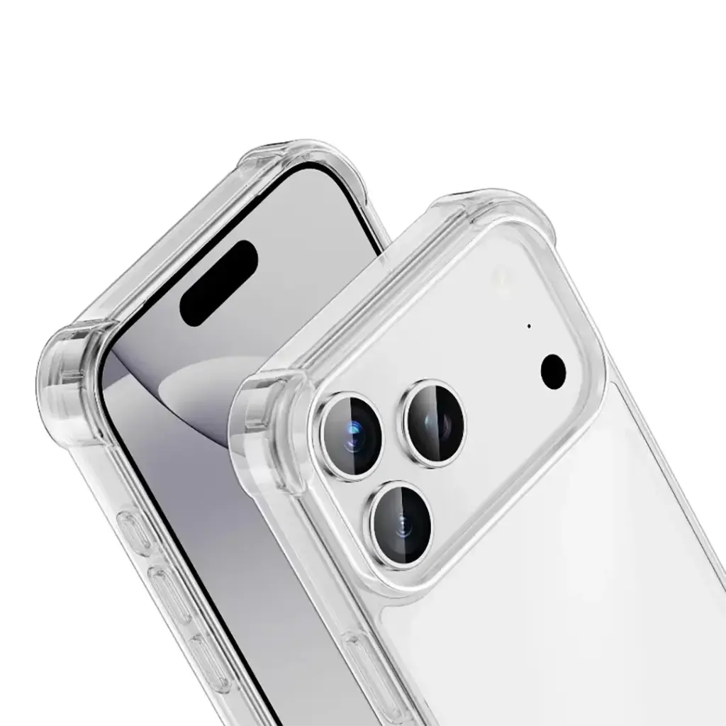 Green Lion Anti-Shock Case For iPhone 17 Pro - Clear | كفر حماية جرين ليون المضاد للصدمات