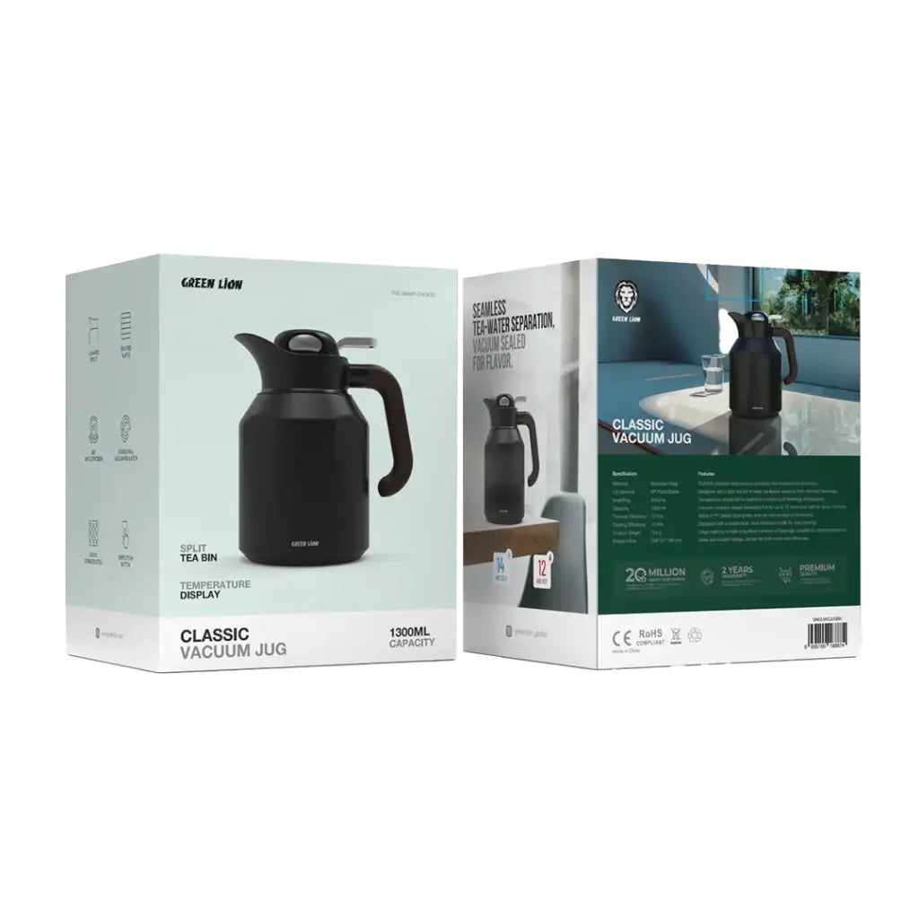 قنينة جرين لايون كلاسيك الحافظة للحرارة والبرودة | Green Lion Classic Vacuum Jug