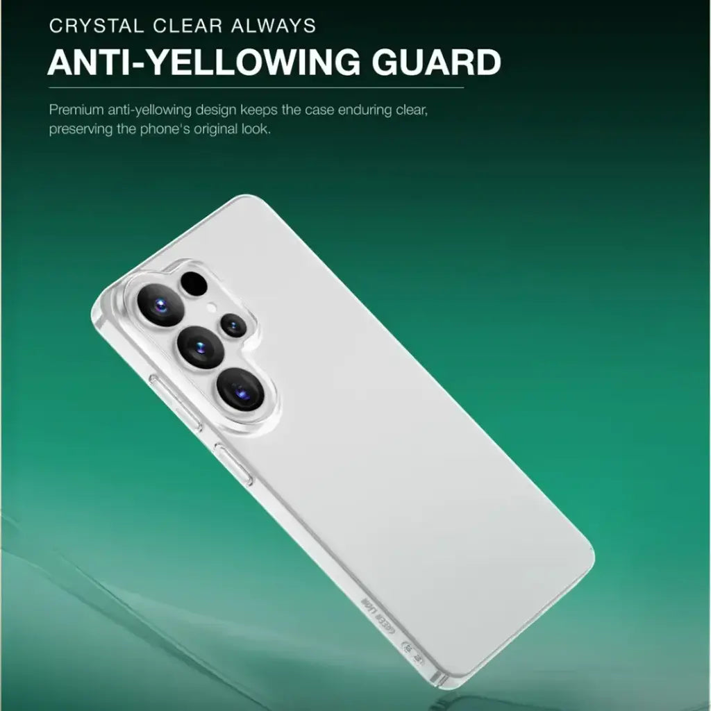 Green Lion Delgado PC Case for Samsung S26 Ultra – Clear | حافظة Green Lion Delgado من PC لـ S26 Ultra – شفافة