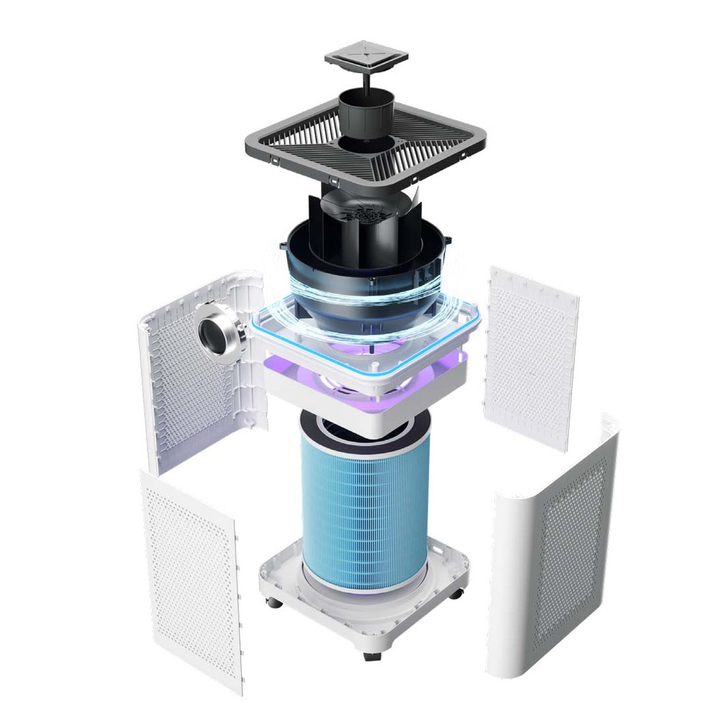 منقي الهواء الذكي جرين لايون برو - ابيض | Green Lion Intelligent Air Purifier Pro - White