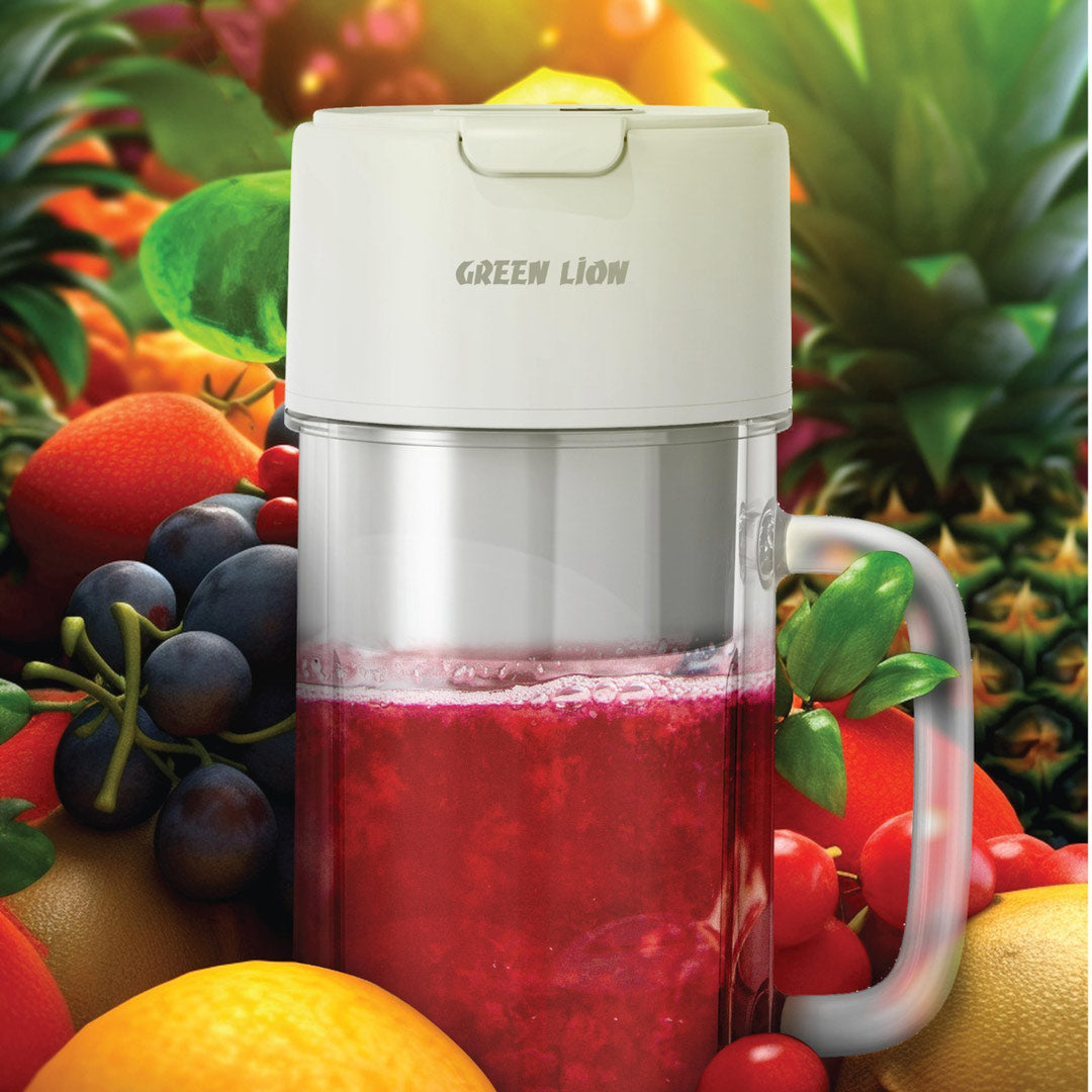 خلاط جرين لايون المحمول 2 - أبيض | Green Lion Portable Blender Mug 2 -White