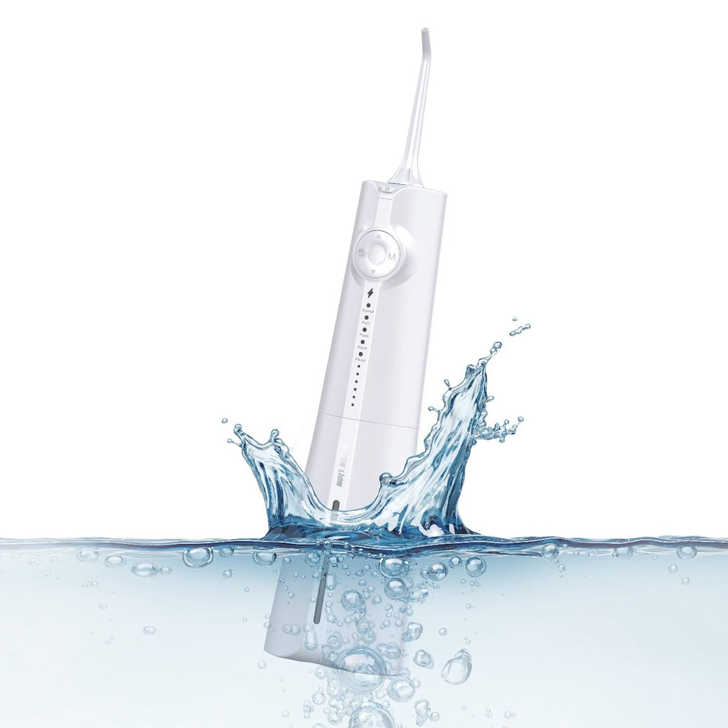 جرين لايون جهاز تنظيف الأسنان المائي المحمول بسعة 300 مل | Green Lion Portable Oral Irrigator 300ML