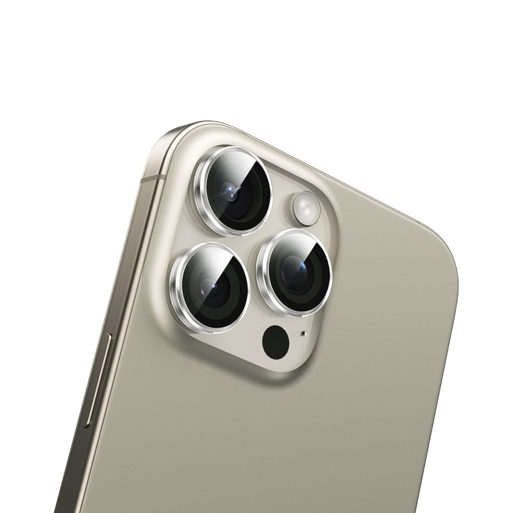 Green Lion Trio Camera Lens Protector for iPhone 16 Pro / Pro Max – Clear | واقي عدسة كاميرا ثلاثي Green Lion لـ iPhone 16 Pro / Pro Max – شفاف