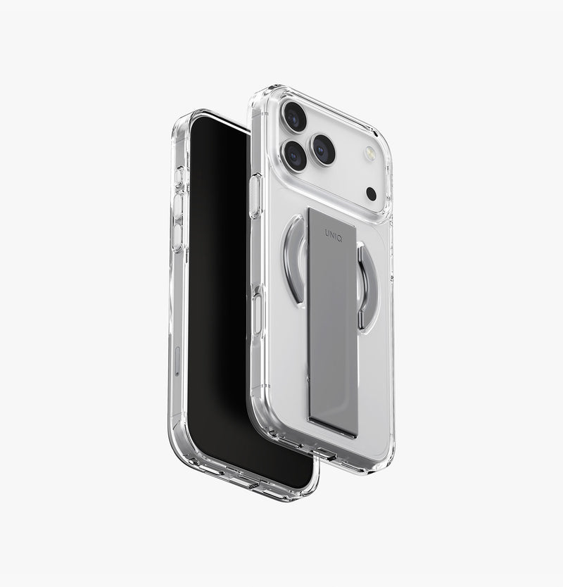 UNIQ Heldro Air slim FlexGrip case for iPhone 17 Pro Max Clear - main view