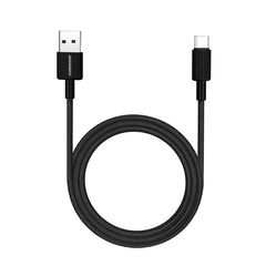 كيبل روك روز Arrow يو اس بي اي الى تايب سي بطول 1 متر | RockRose Arrow Type-C Cable 2.4A 1M