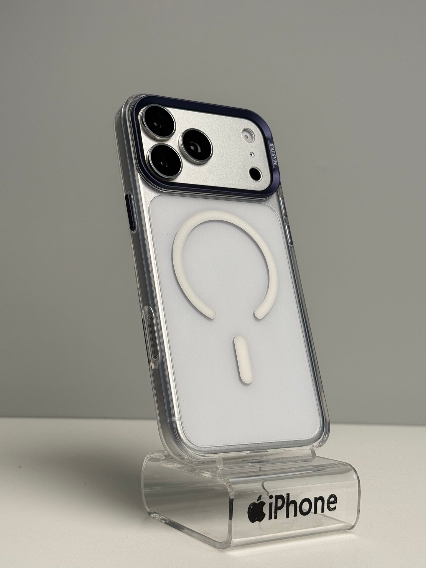 Master Anti-Yellowing MagSafe Case for iPhone 17 Pro Max – Clear | كفر ماستر مضاد للاصفرار مع MagSafe لآيفون 17 برو ماكس