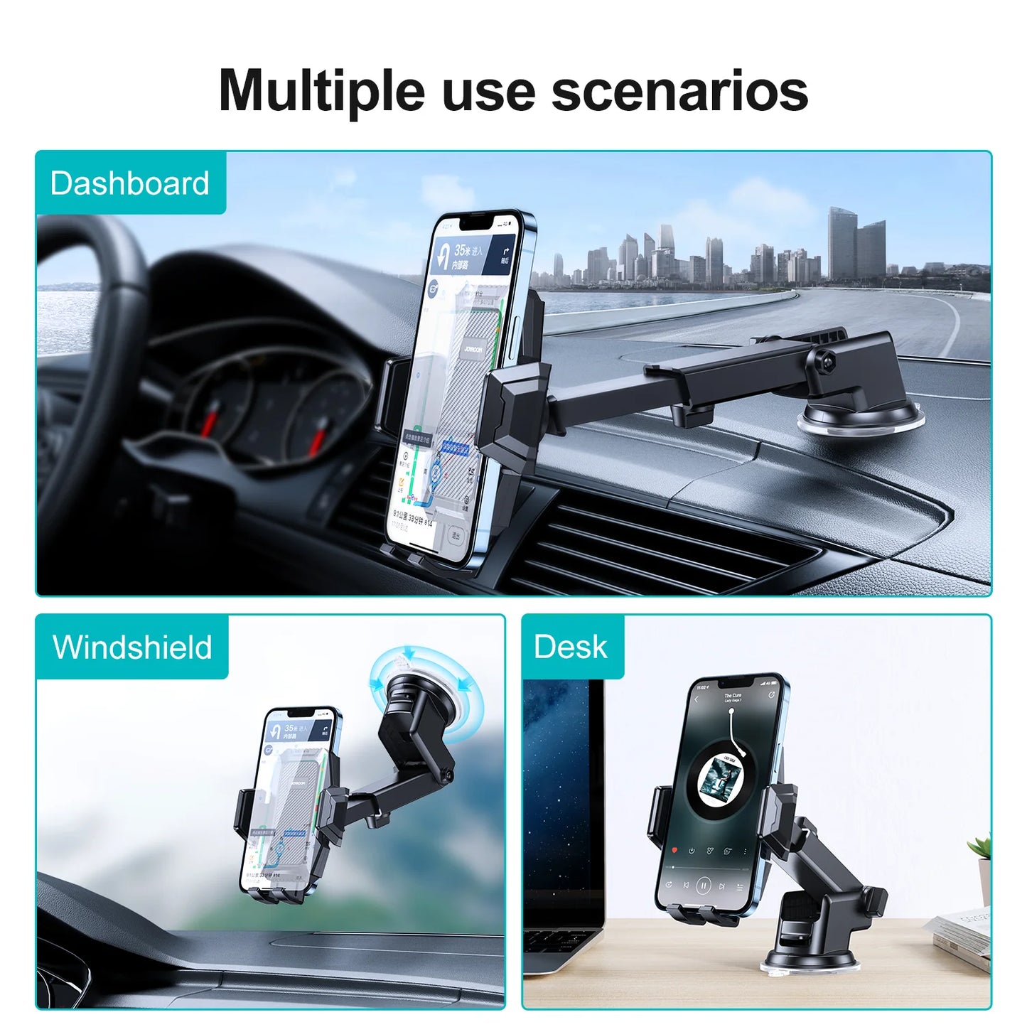 JOYROOM Çengê Telefona Otomobîlê ya Dashboardê | JOYROOM JR-ZS285