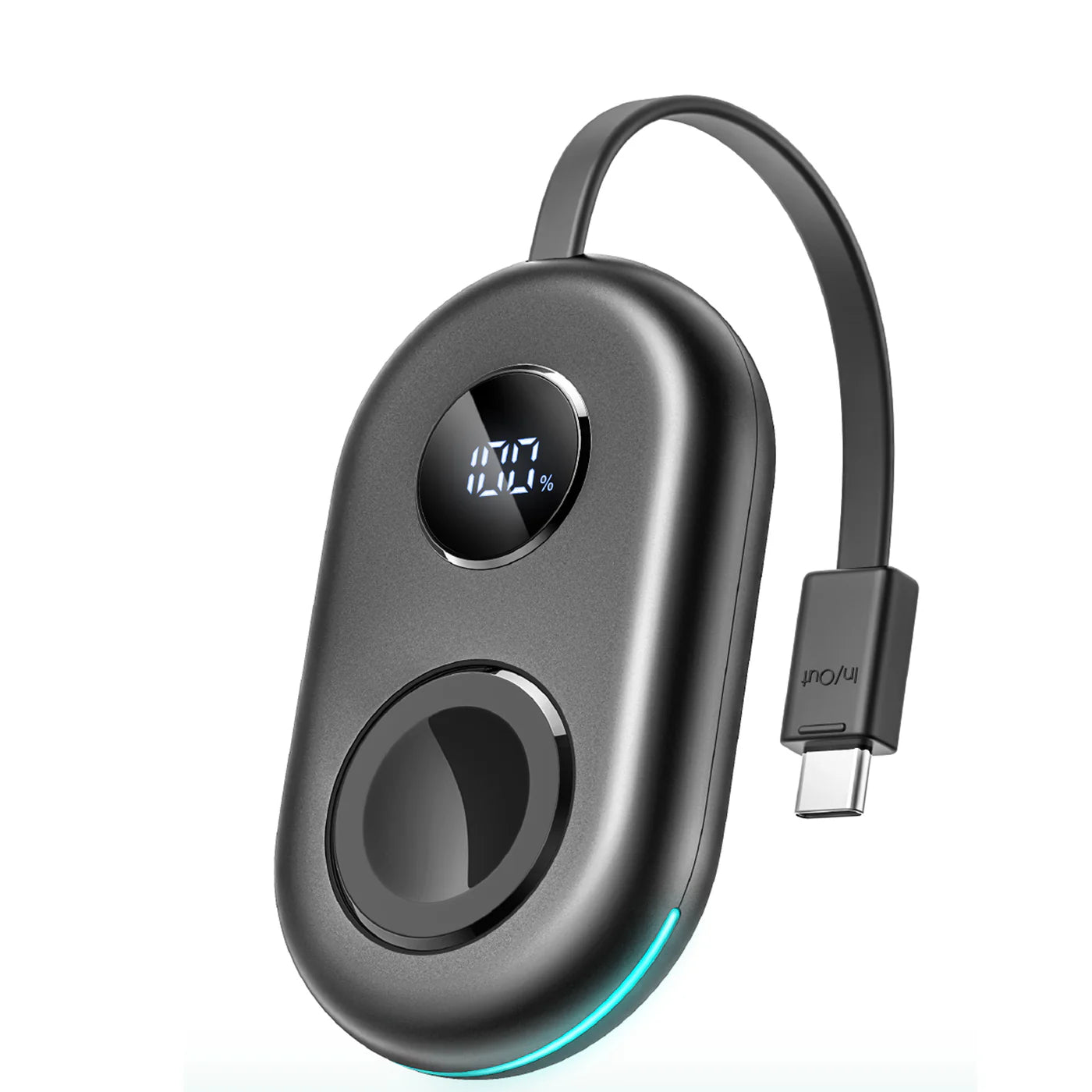 Şarjêra Saeta Bêtêl a Portable ya JOYROOM JR-W09 2000mAh - Reş