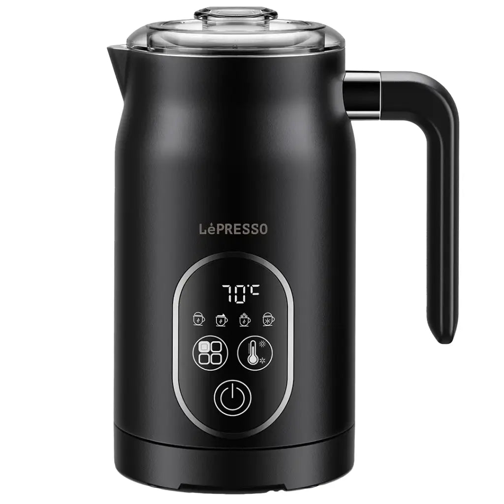 خفاق الحليب الكهربائي متعدد الوظائف من ليبريسو بقدرة 500 واط – أسود | LePresso 500W Electric Multifunction Milk Frother - Black