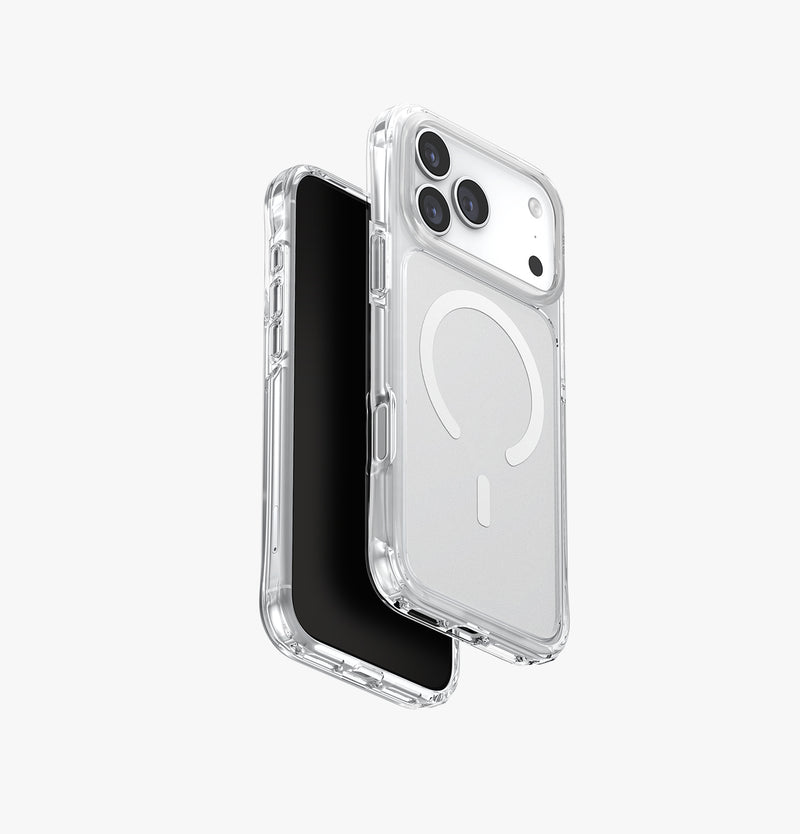 UNIQ LifePro Xtreme anti-fingerprint case for iPhone 17 Pro Max Frost Clear - main view