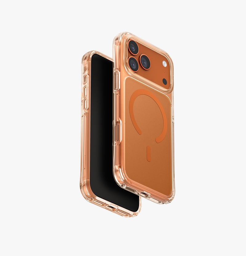UNIQ LifePro Xtreme anti-fingerprint case for iPhone 17 Pro Max Volt Orange - main view