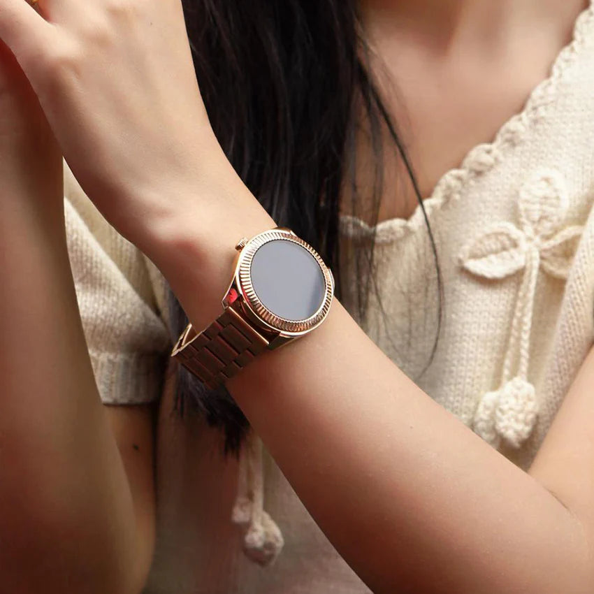 Lenyes LW-252 ساعة ذكية | متوافقة مع iOS وAndroid | شاشة AMOLED بتصميم أنيق | Lenyes LW-252 Smart Watch | iOS & Android Compatible | AMOLED Display
