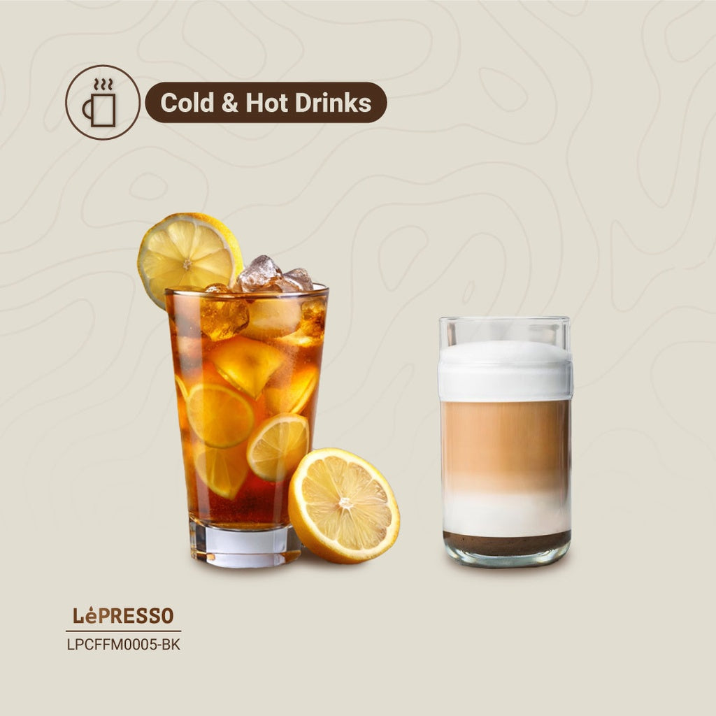 ماكينة قهوة ليبريسو للقهوة المثلجة والساخنة بسعة 2.5 لتر | LePresso Iced & Hot Coffee Maker 2.5L
