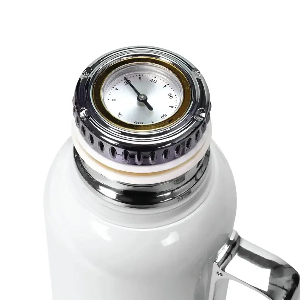قارورة ليبريسو الحرارية ثيرمو سنس ستانلس ستيل معزولة مع مؤشر حرارة | LePresso ThermoSense Stainless Steel Insulated Bottle with Temperature Gauge