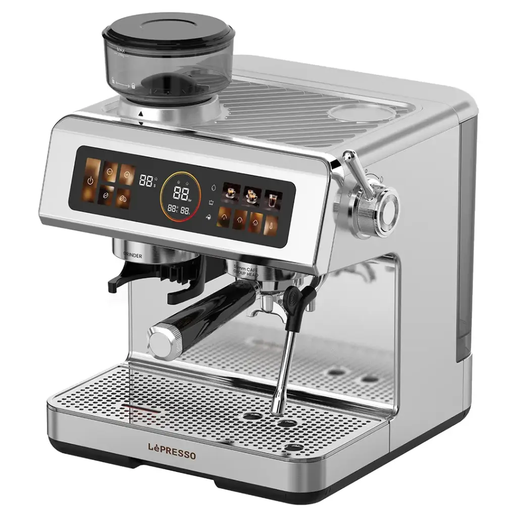 Lepresso Deliziosa Coffee Machine Silver - Detail 1