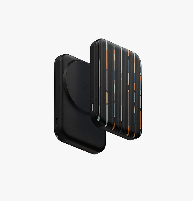 UNIQ Lyden Lexa 5000 DE magnetic power bank Midnight Muse - front view