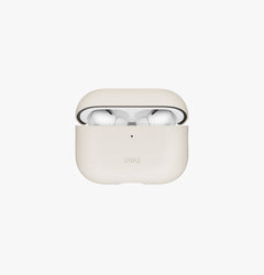 UNIQ Lyden Vex leatherette case for AirPods Pro 3 Clay - front view