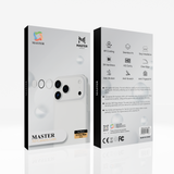 Master 3D Camera Lens Protector for iPhone 17 Pro / 17 Pro Max – Clear | واقي عدسة كاميرا ماستر ثري دي شفاف لآيفون 17 برو / 17 برو ماكس