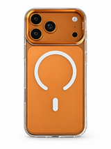 كفر ماستر مع حامل لآيفون 17 برو ماكس - برتقالي | Master Stand Case for iPhone 17 Pro Max – Orange