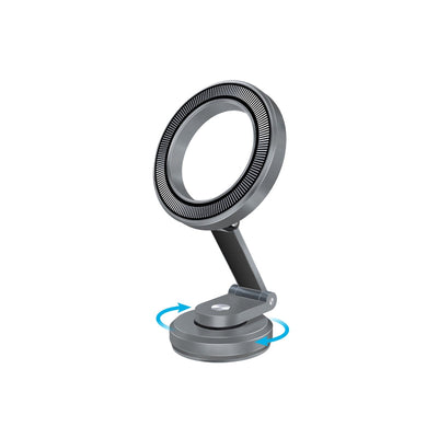Promate MagHoop-HG Grey foldable magnetic ring smartphone holder - main view