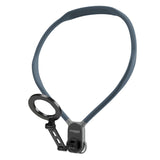 حامل هاتف للرقبة مرن للتصوير بدون يدين | Promate MagView Flexible Neckband MagSafe Phone Mount - أزرق